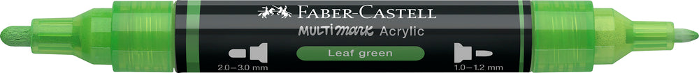 Multimarker Akryl Faber Castell SP 112 Leaf Green m. 2 spids