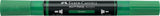 Multimarker Akryl Faber Castell SP 316 Green m. 2 spids