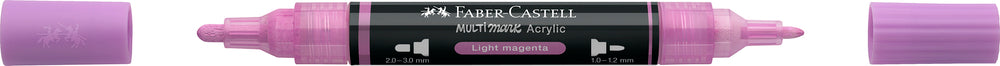 Multimarker Akryl Faber Castell SP 119 Lightmagenta m. 2 spids
