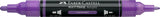 Multimarker Akryl Faber Castell SP 136 Lavender m. 2 spids
