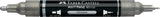 Multimarker Akryl/alkohol Faber Castell SP 551 Chrome m. 2 spids