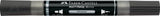 Multimarker Akryl/alkohol Faber Castell SP 551 Chrome m. 2 spids