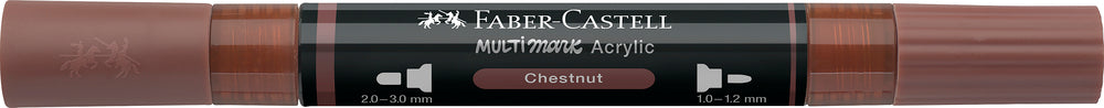 Multimarker Akryl Faber Castell SP 378 Chestnut m. 2 spids