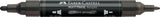 Multimarker Akryl Faber Castell SP 299 Black Glossy m. 2 spids