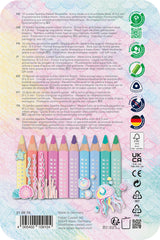 Farveblyant Faber Castell Sparkle Jumbo Pastel Havfrue 10 Ass