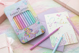 Farveblyant Faber Castell Sparkle Jumbo Pastel Havfrue 10 Ass