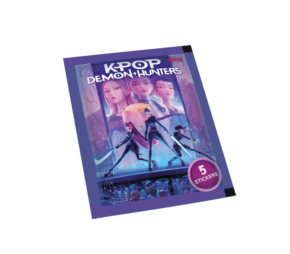 K-Pop Demon Hunters stickers, 5 pak ass