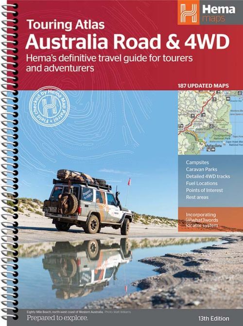 D1 Australia Road & 4WD Touring Atlas