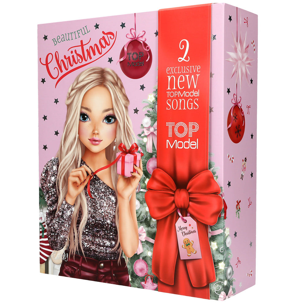 Julekalender TOPModel med 24 låger med beauty-produkter
