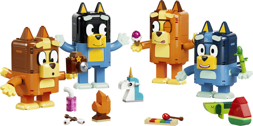 LEGO Bluey 11217 Klodsbygget Bluey-familie