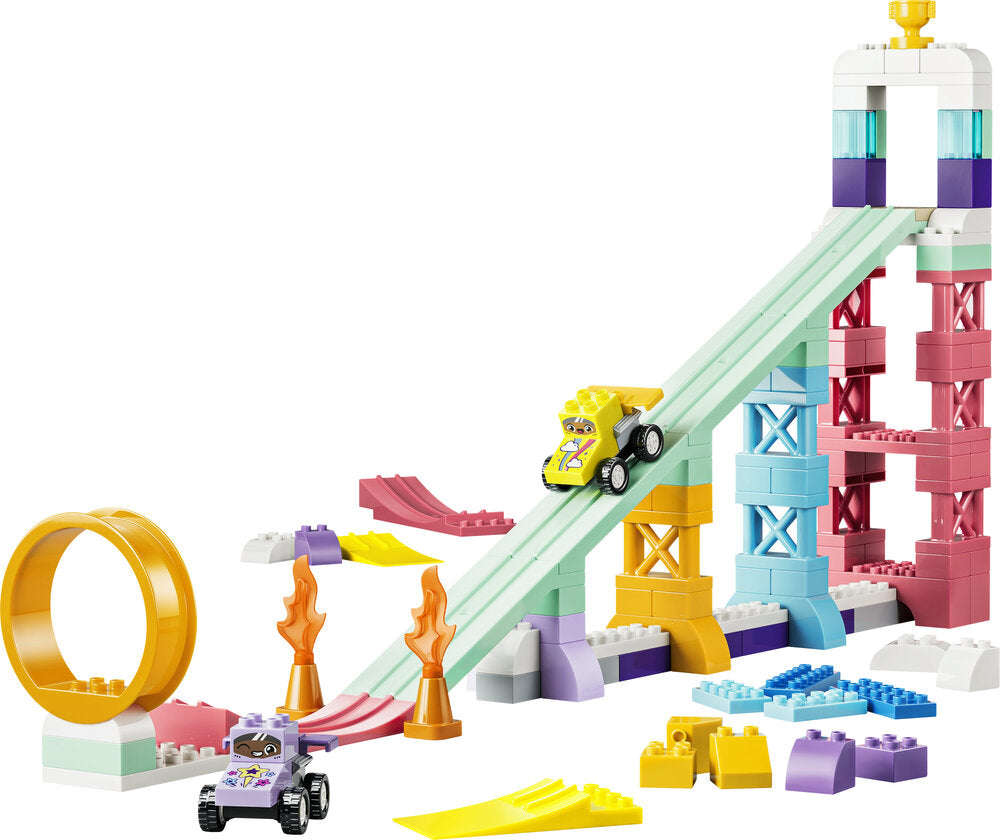 LEGO DUPLO Town 10478 3-i-1 kreative ramper med køretøjer