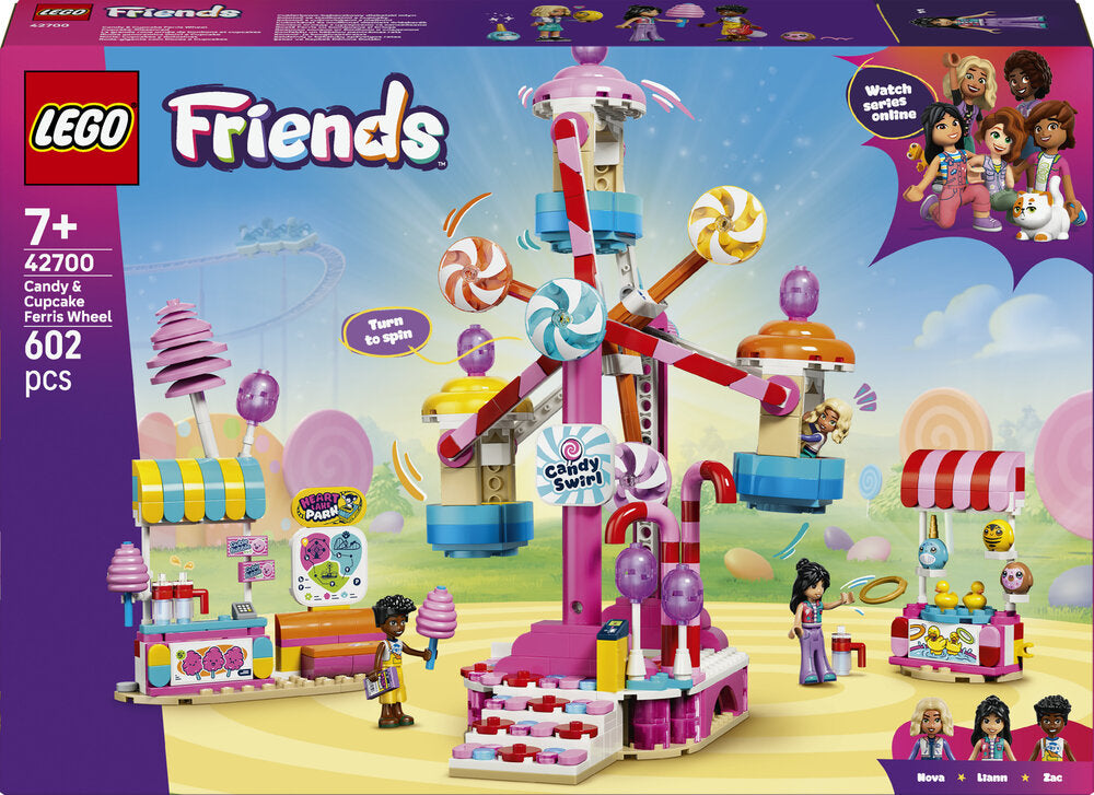 LEGO Friends 42700 Slik- og cupcake-pariserhjul