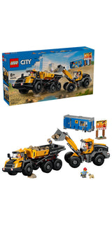LEGO City 60494 Frontlæsser og lastbil med tippelad
