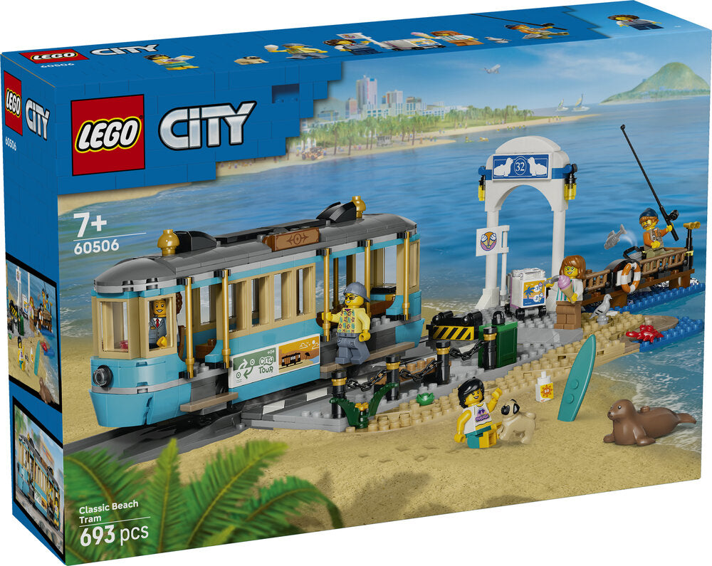 LEGO City 60506 Klassisk sporvogn med strandstop