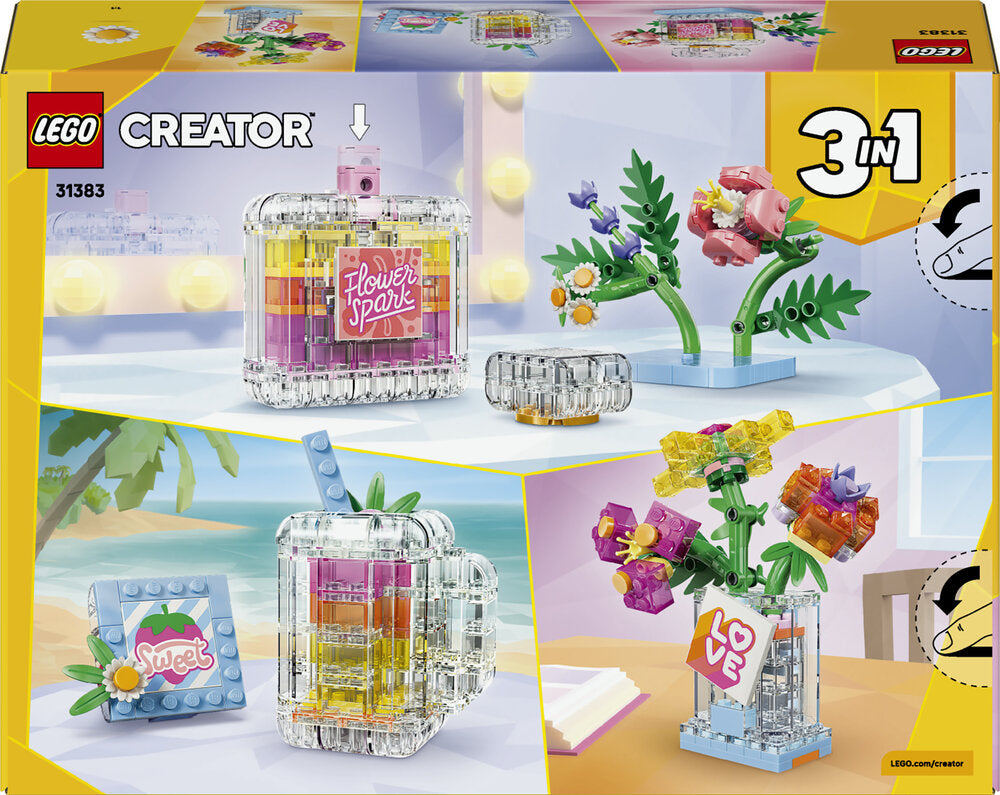 LEGO Creator 31383 Blomsterpynt: Parfumeflaske