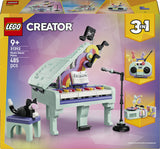 LEGO Creator 31392 Musikpynt: Klaver med kat
