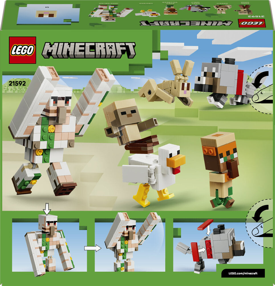 LEGO Minecraft 21592 Hønsejockey-ørkenangreb