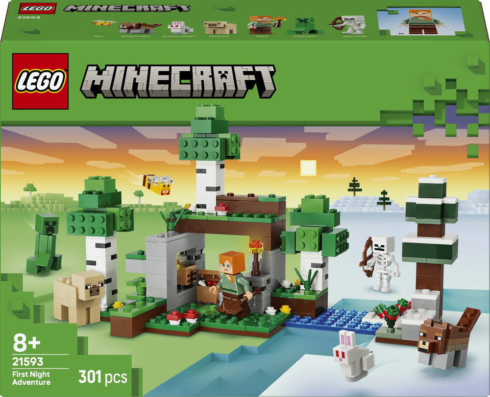 LEGO Minecraft 21593 Første nats eventyr
