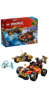 LEGO Ninjago 71864 Kai og Coles kombi-køretøjer