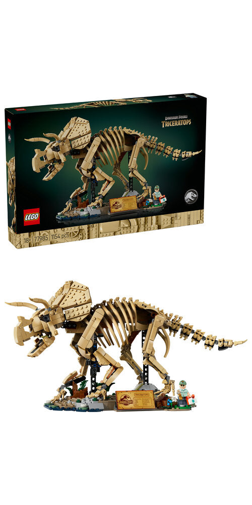 LEGO Jurassic World 77985 Dinosaurfossiler: Triceratops