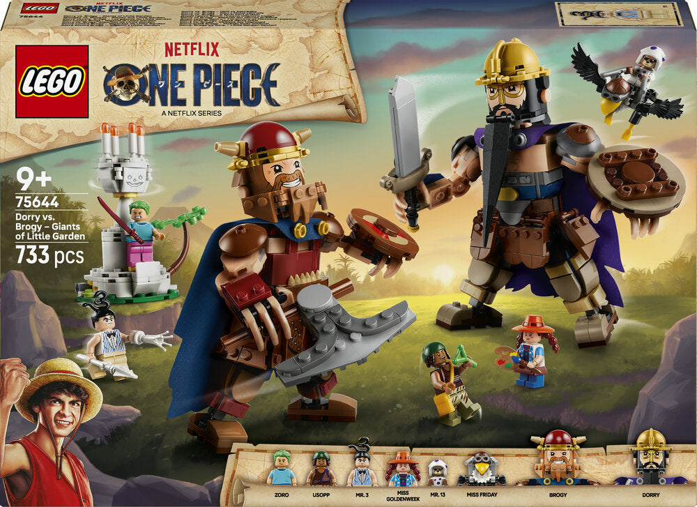 LEGO ONE PIECE 75644 Dorry mod Brogy – giganterne i Little Garden