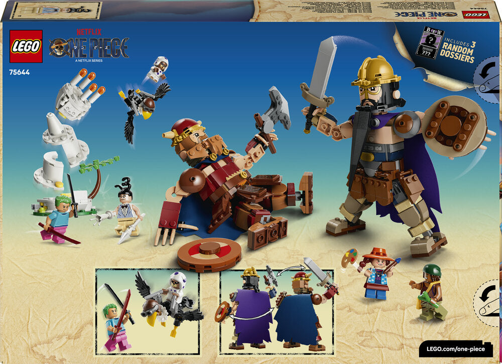 LEGO ONE PIECE 75644 Dorry mod Brogy – giganterne i Little Garden