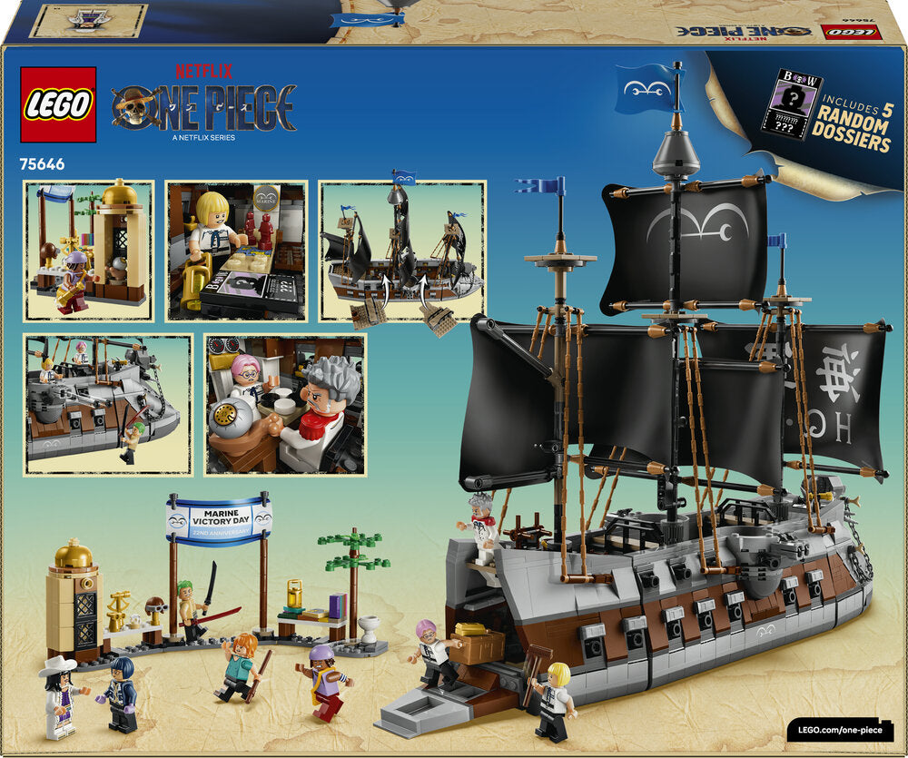 LEGO ONE PIECE 75646 Garps Marine-slagskib