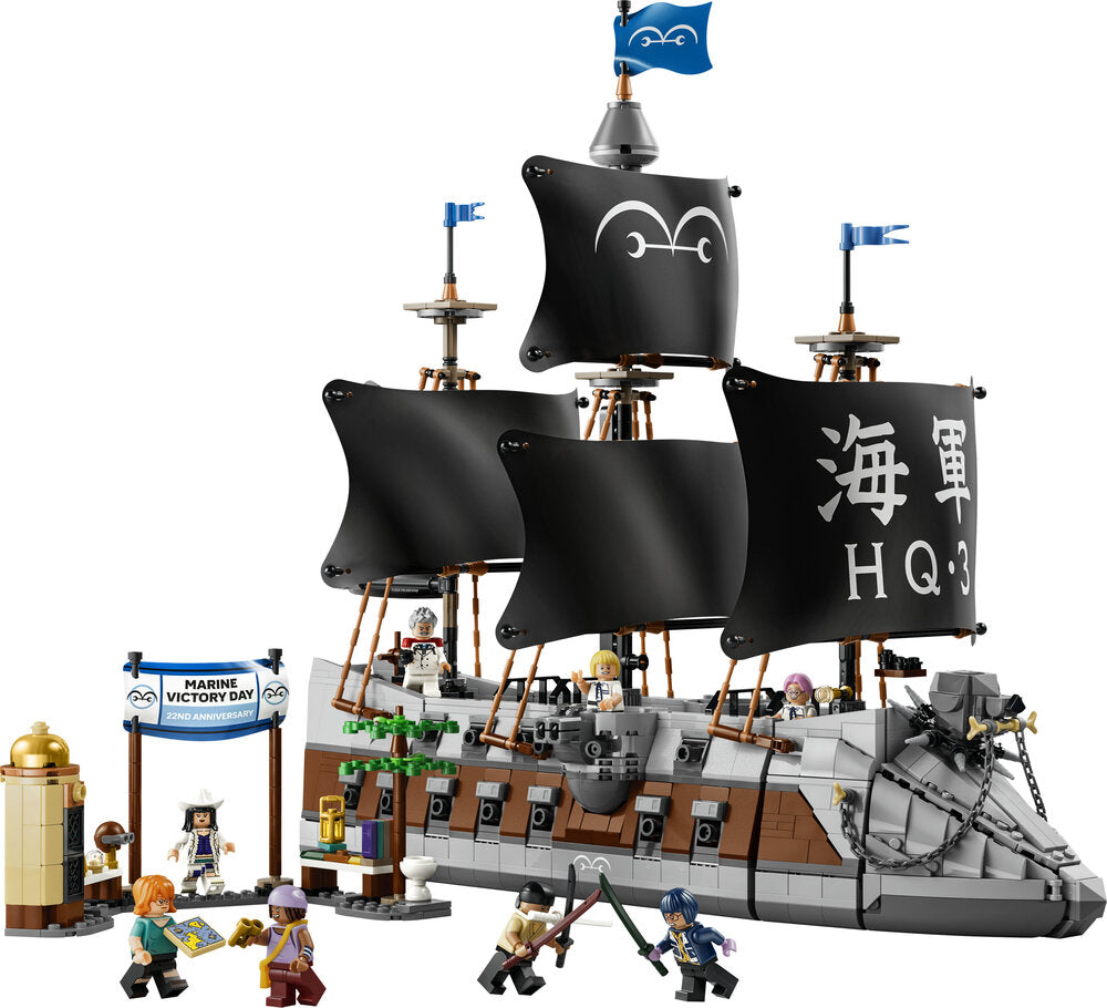 LEGO ONE PIECE 75646 Garps Marine-slagskib