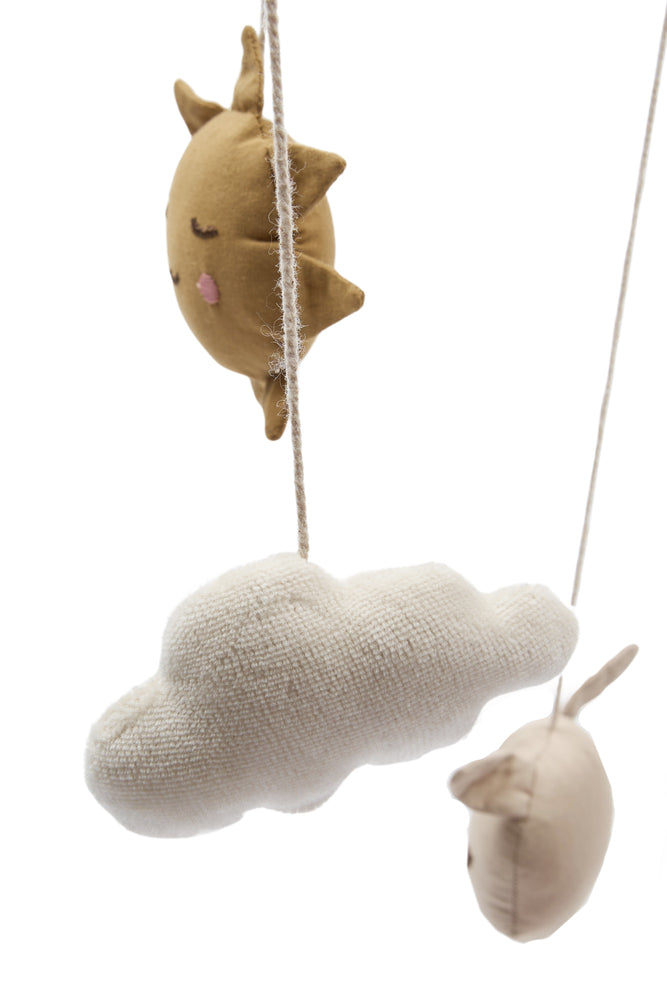 Crib Mobile - In The Air Rose