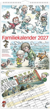 Familiekalender 2027 Otto Dickmeiss m/illu 6 kol Mayland