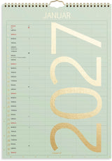 Vægkalender 2027 color 5 personer Mayland 21 x 29,7 cm