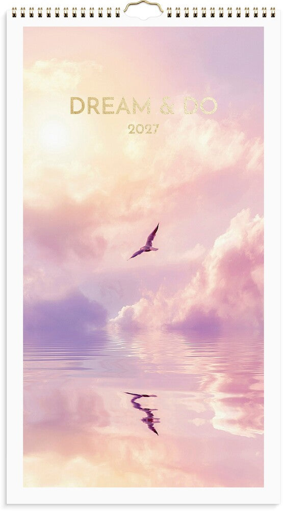 Vægkalender 2027 dream & do Mayland 25 x 45 cm