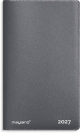 Index planner mini 2027 pp mørk grå Mayland 8 x 13 cm