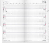 Index planner mini 2027 pp mørk grå Mayland 8 x 13 cm