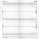 Index planner 2027 måned refill Mayland 9 x 17 cm