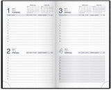 Noteringskalender 2027 2 dage kunstskind sort Mayland