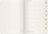 Ugekalender 2027 forma deluxe A5 brun Mayland tvær 14,8x21cm
