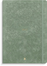Ugekalender 2027 forma deluxe A5 grøn Mayland tvær 14,8x21cm