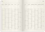 Ugekalender 2027 forma deluxe A5 brun Mayland højf.