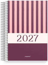 Spiralkalender 2027 dag pp m/4 illu Mayland 11,7 x 17,1 cm