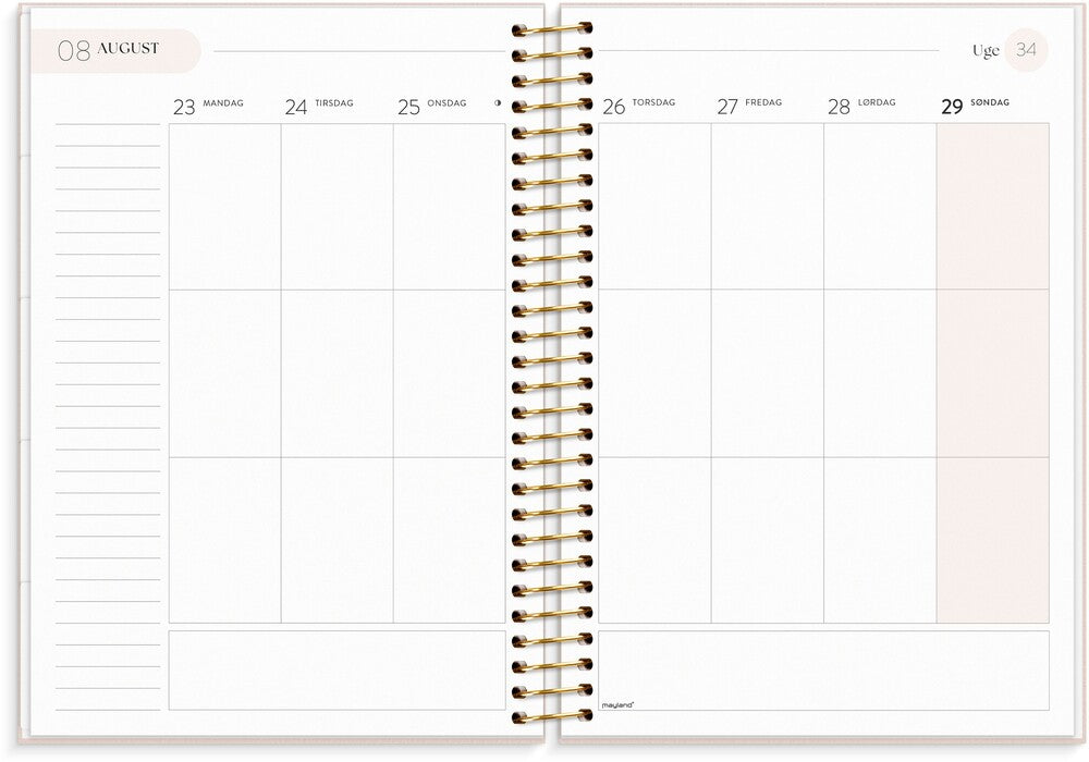 Life planner 2027 organizer A5  Mayland