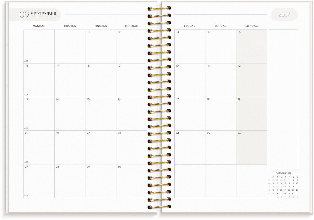 Life planner 2027 organizer A5  Mayland