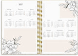 Life planner 2027 bloom uge A5 Mayland
