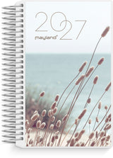Spiralkalender mini 2027 dag m/4 illu Mayland 8 x 12,6 cm