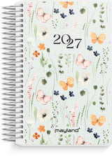 Spiralkalender mini 2027 dag m/4 illu Mayland 8 x 12,6 cm