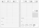 Spiralkalender basic 2027 uge A5 pp Mayland 14,8 x 21cm