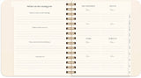 Kalender 2027 life planner delicate flowers Mayland engelsk