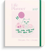 Kalender 2027 life planner Japan style Mayland engelsk