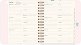 Kalender 2027 life planner Japan style Mayland engelsk