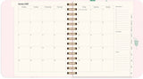 Kalender 2027 life planner Japan style Mayland engelsk
